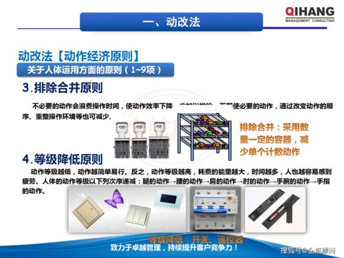 企航顾问教材 ie工业工程应用与生产成本管控